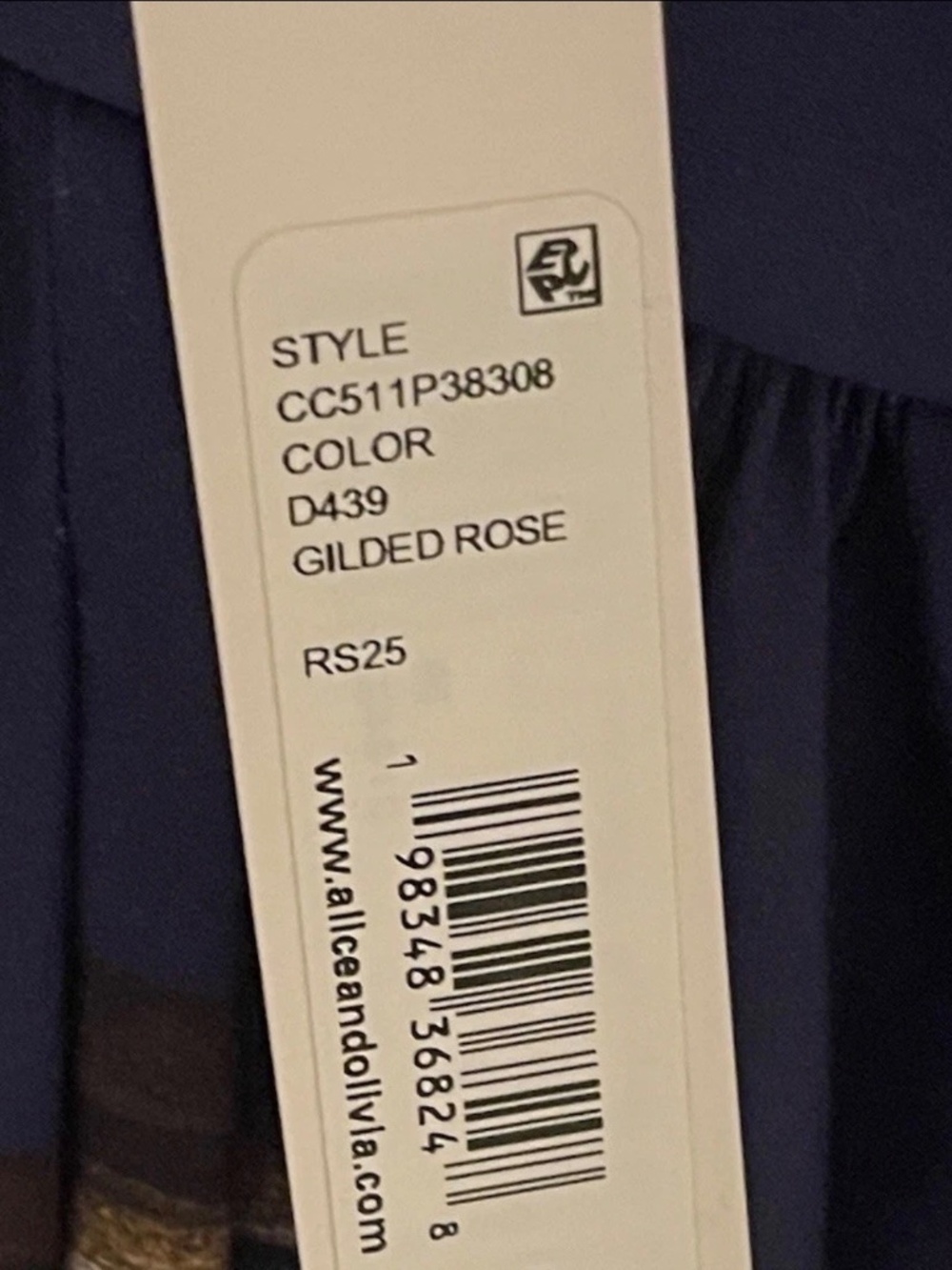 Alice & Olivia Nilda Gilded Rose Voluminous Skirt Sz 12 NWT - Picture 9 of 9
